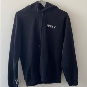 HARRY STYLES BLACK HOODIE FROM 2018 Tour